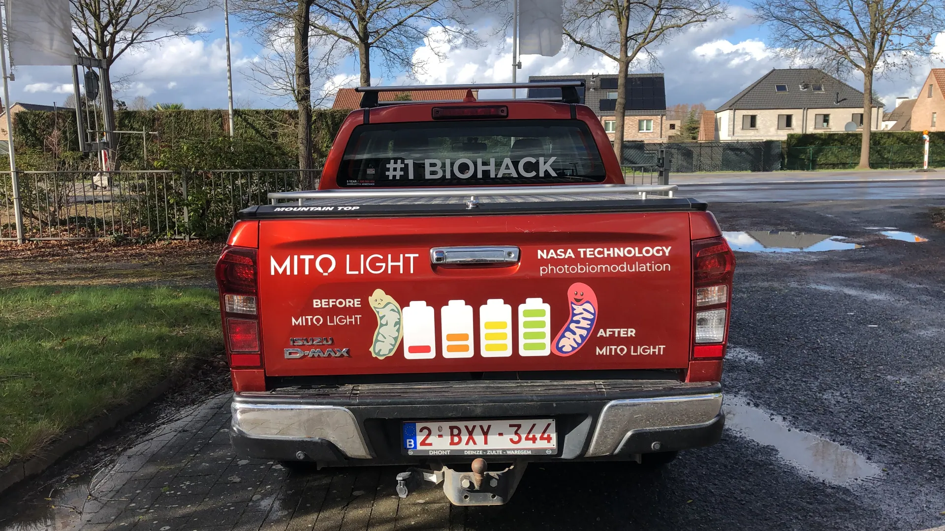 MITO LIGHT pick-up — zijaanzicht