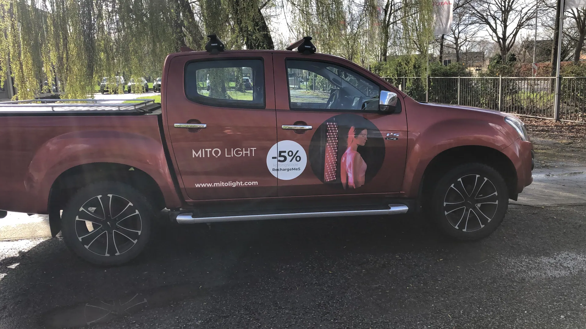 MITO LIGHT pick-up — extra detailshot