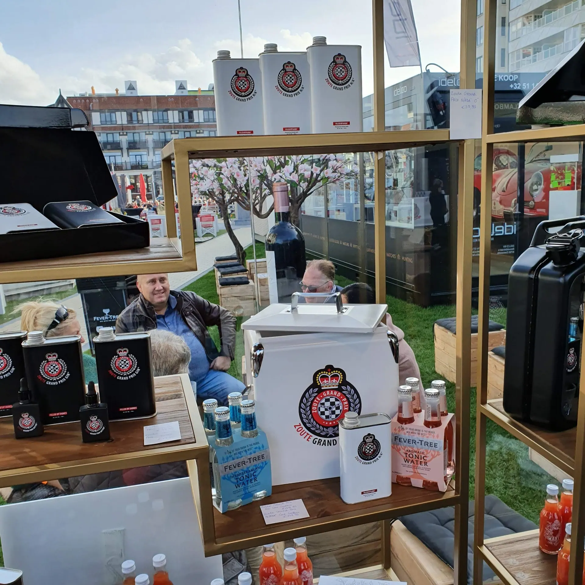 Pop-up store op de Zoute Grand Prix