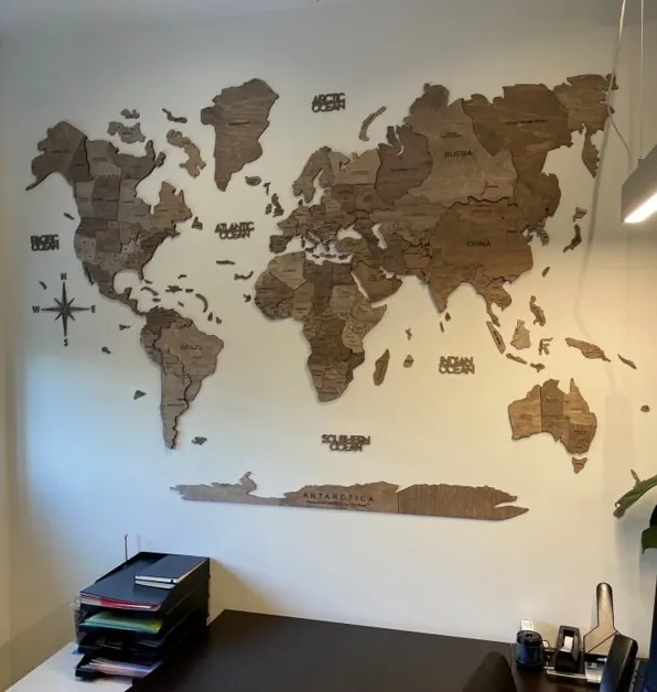 3D wandsignage